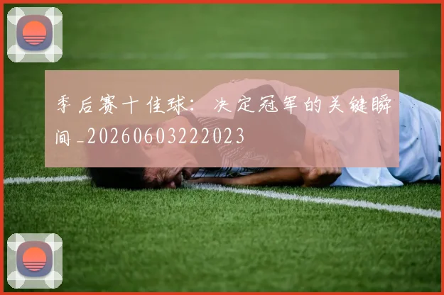 季后赛十佳球：决定冠军的关键瞬间_20260603222023