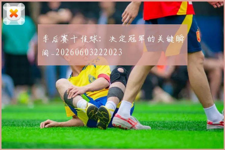 季后赛十佳球：决定冠军的关键瞬间_20260603222023